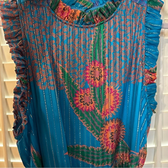 Marie Oliver - Alice Dress - Peacock - Picture 7 of 9